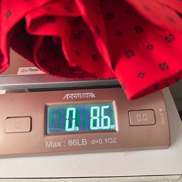 Michael Kors Mens Red Patterned Swim Shorts XXL Drawstring Closure lightweight - Picture 12 of 12